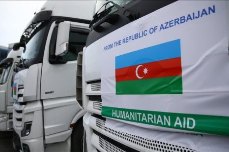 جمهوری آذربایجان کمک‌های بشردوستانه به ایران ارسال کرد