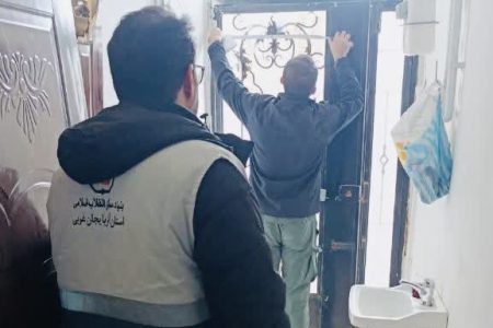 نصب ۳۰۰۰ متر مربع شیشه در واحدهای خسارت دیده آذربایجان‌غربی